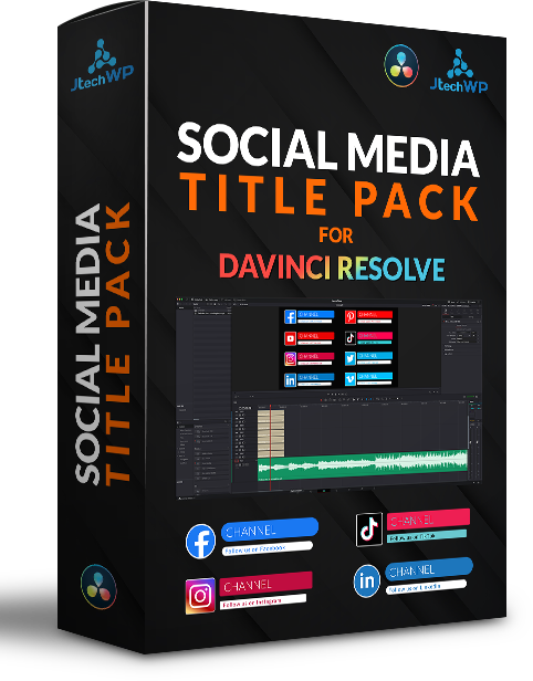 Social Media Title Pack - Davinci Resolve