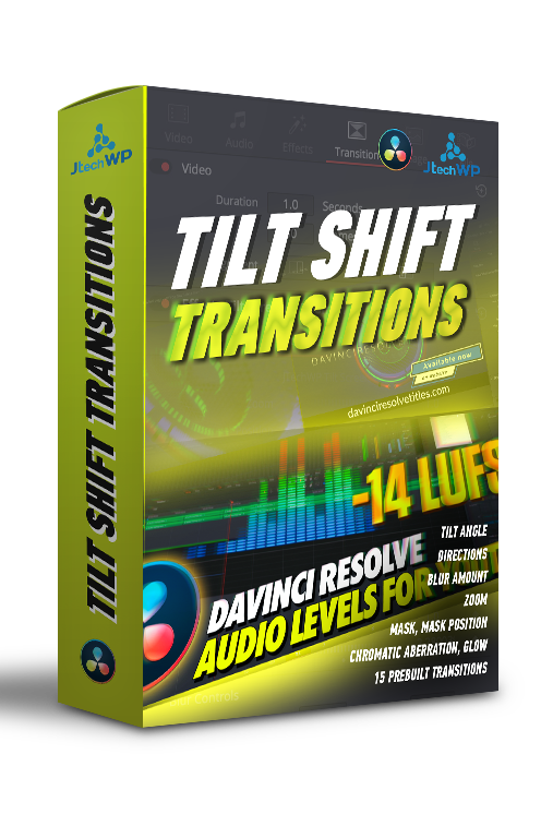 Tilt Shift Transitions Pack