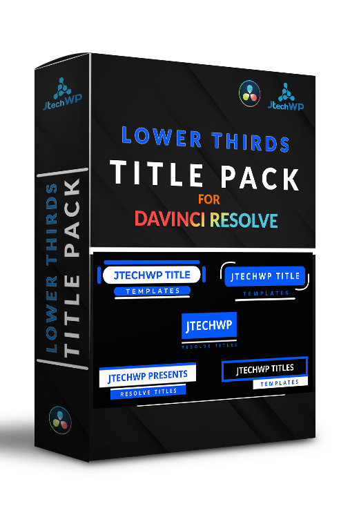 Lower Thirds Title Pack