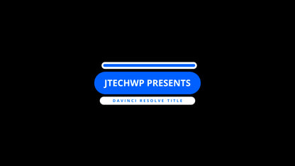 Lower Thirds Title Pack