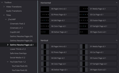 Page Icons Animation